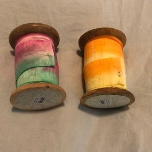 NWT Anthropologie ombré silk ribbon (set of two)